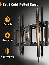 Perlegear TV Wall Bracket 37–82 inch Tilt Max 600x400 VESA 60kg view 4