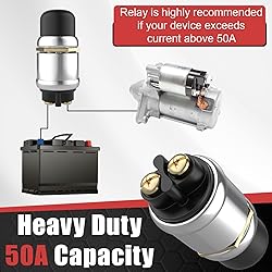 BFXM 3 PCS Push Button Starter Switch 12V