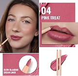 Oulac Matte Pink Lip Liner Waterproof 24H Vegan Cruelty Free 04 Pink Treat view 2