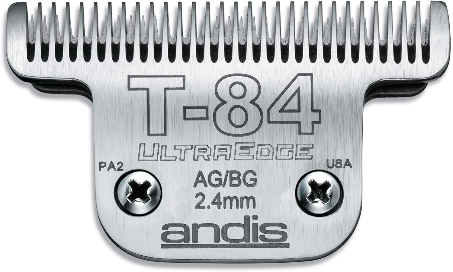 Andis Carbon Infused Steel UltraEdge Dog Clipper Blade, Size-7 Skip Tooth, 1/8-Inch Cut Length (64080): Pet Supplies