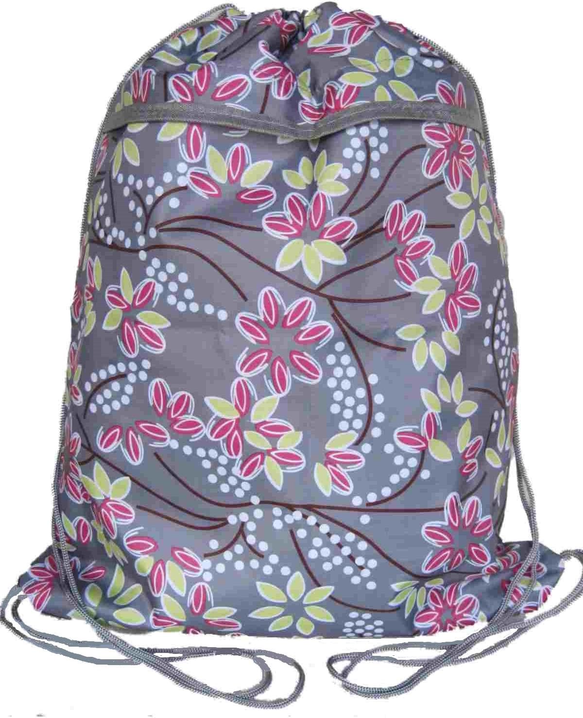 (LOTS OF DESIGNS) Pretty Drawstring Shoe Bag (W)36cm (H)45cm