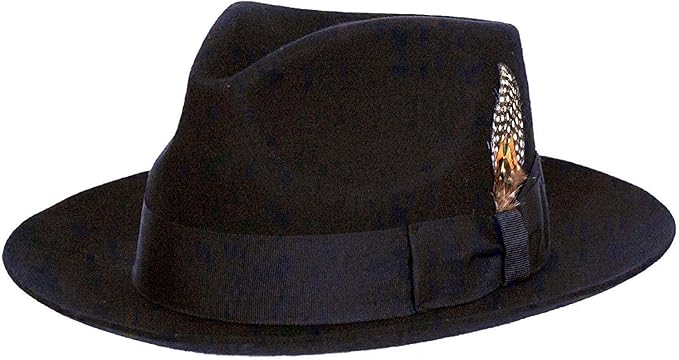 teardrop fedora mens dress hat