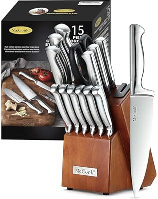 McCook German Stainless Steel Knife Set 1