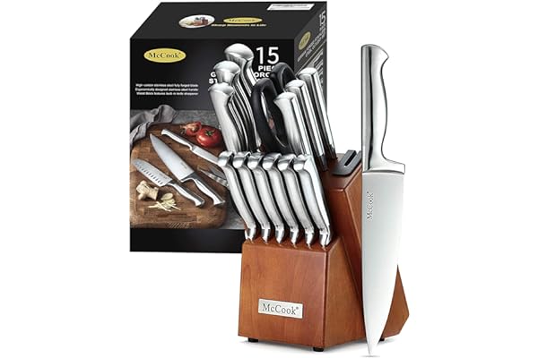 McCook German Stainless Steel Knife Set 1