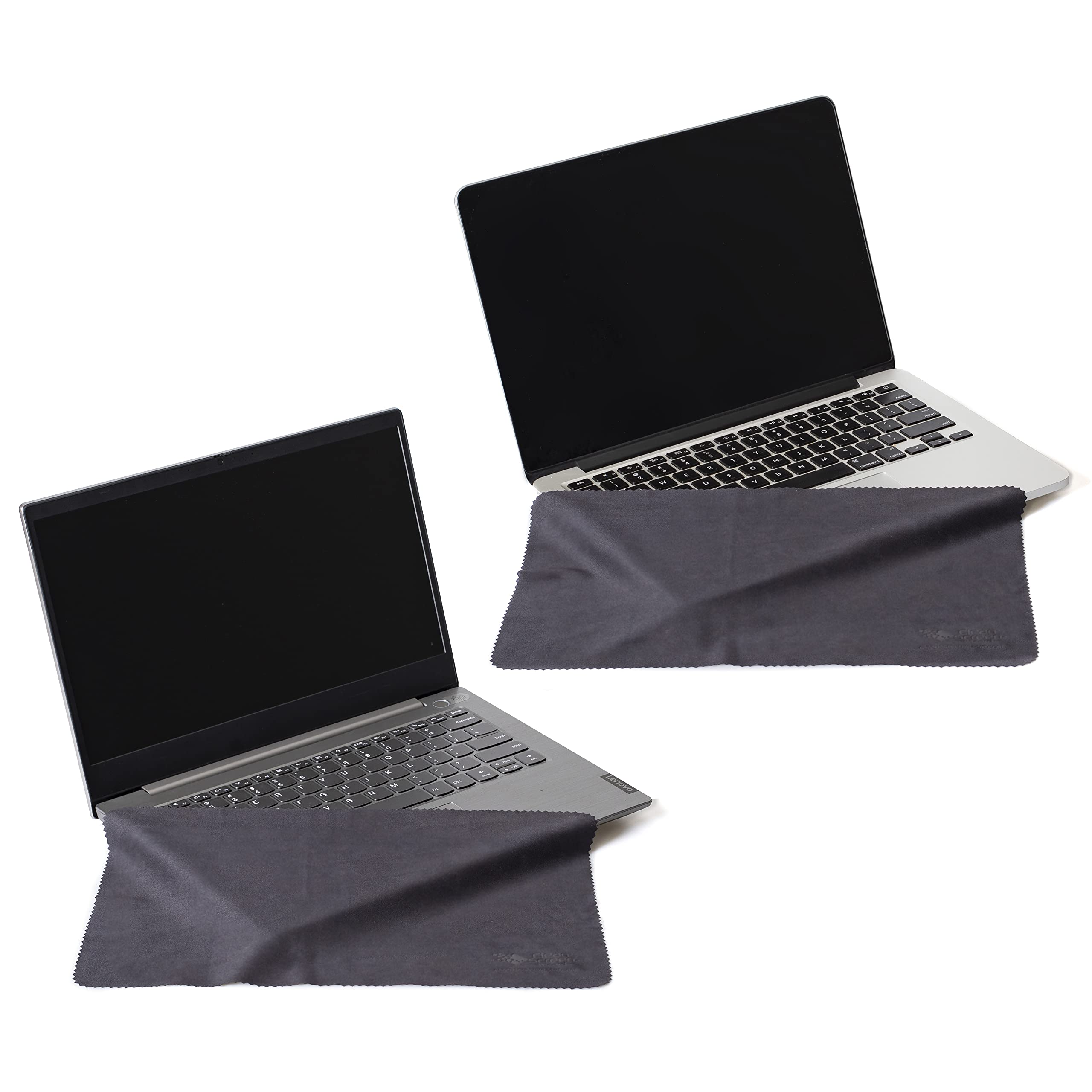 Clean Screen Wizard WizPadCover Microfiber Computer Keyboard Cover Cloths 16” Prevent Imprint Marks onto Laptop Screen Compatible with Laptops/MacBook Pro 16”- 2 Pcs