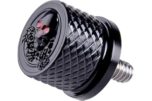 Sresk Rear Fender Seat Bolt Screw 1/4"-20 Thread for Harley Dyna Fatbob Sportster CVO Softail Touring 1996-2024 (Black)