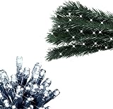 The Christmas Workshop 77650 300 LED White Chaser Lights 20.9m 8 Modes view 3