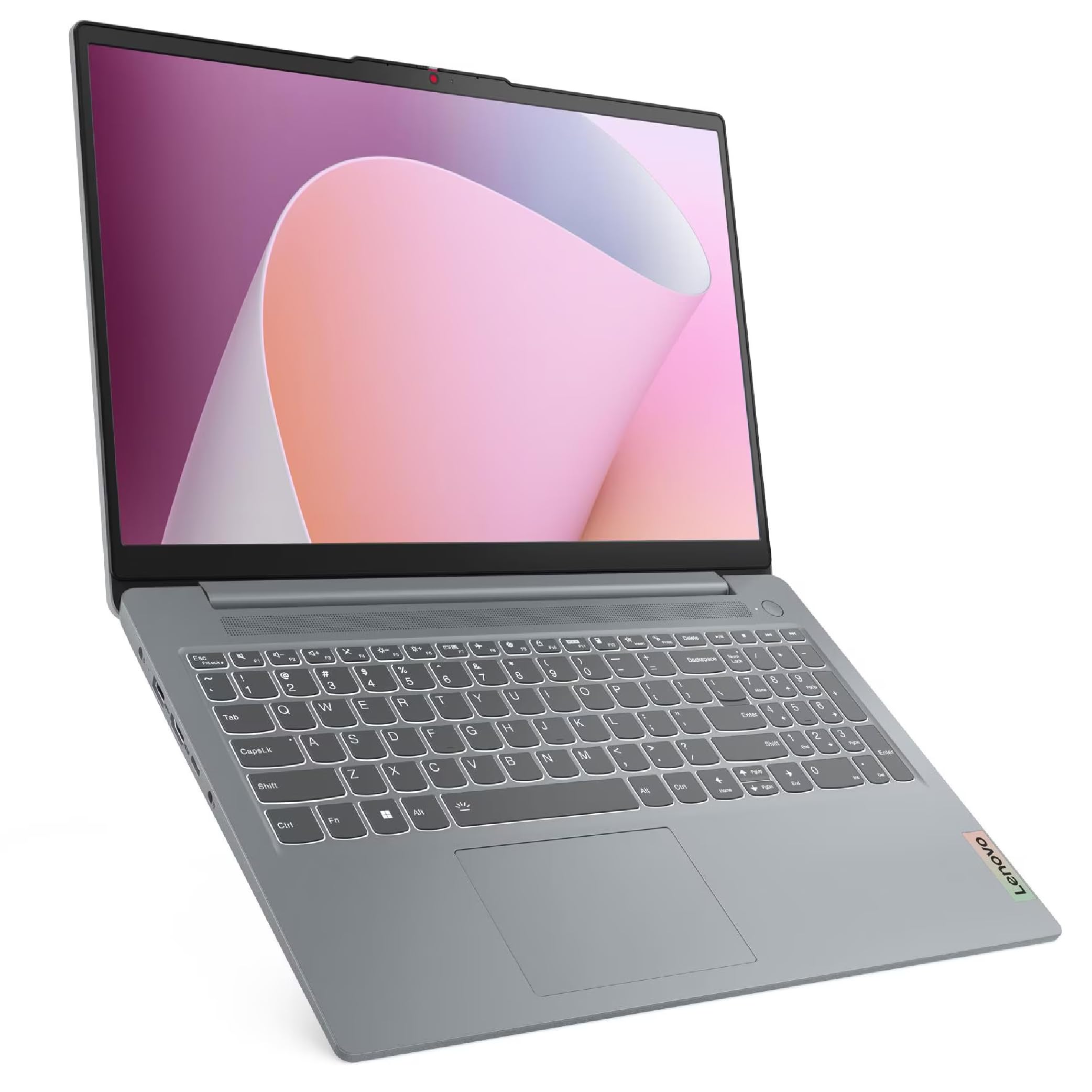 Photo 1 of Lenovo IdeaPad Slim 3i 15.6" FHD Laptop, Intel Core i3-N305, 8GB RAM, 128GB UFS, Copilot AI, Webcam, Windows 11 Home in S Mode, Arctic Grey, 82XB00C2US