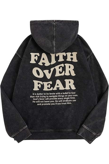 SOLY HUX Men’s Graphic Hoodie – Red Letter Print, Drawstring Pullover With Pocket – Casual Long Sleeve Sweatshirt For Everyday