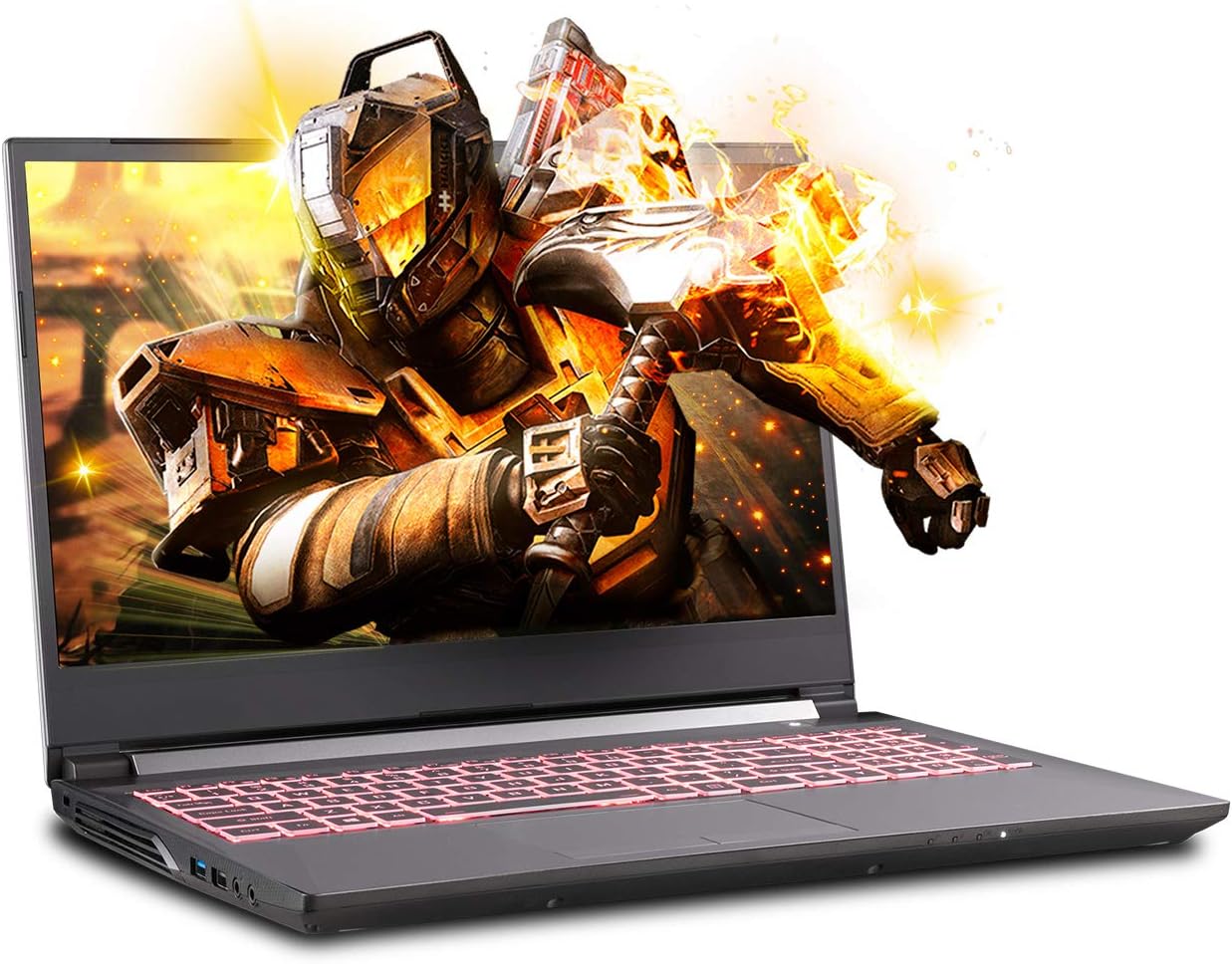 Sager NP6856 15.6-Inch Thin Bezel FHD Gaming Laptop, Intel i7-9750H, GTX 1660Ti 6GB, 16GB RAM, 500GB NVMe SSD, Windows 10 Home