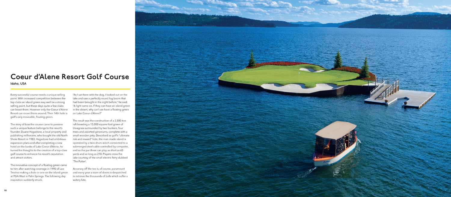 Remarkable Golf Courses: The updated illustrated guide to the world’s most wonderful golf courses Remarkable Golf Courses: The updated illustrated guide to the world’s most wonderful golf courses Hardcover Kindle