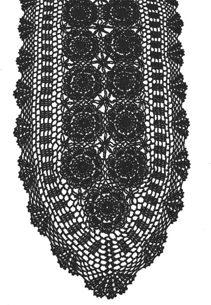 Best black table runner 36 inch