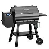 Blatomic LCD Control Wood Pellet Smoker Grill, 700