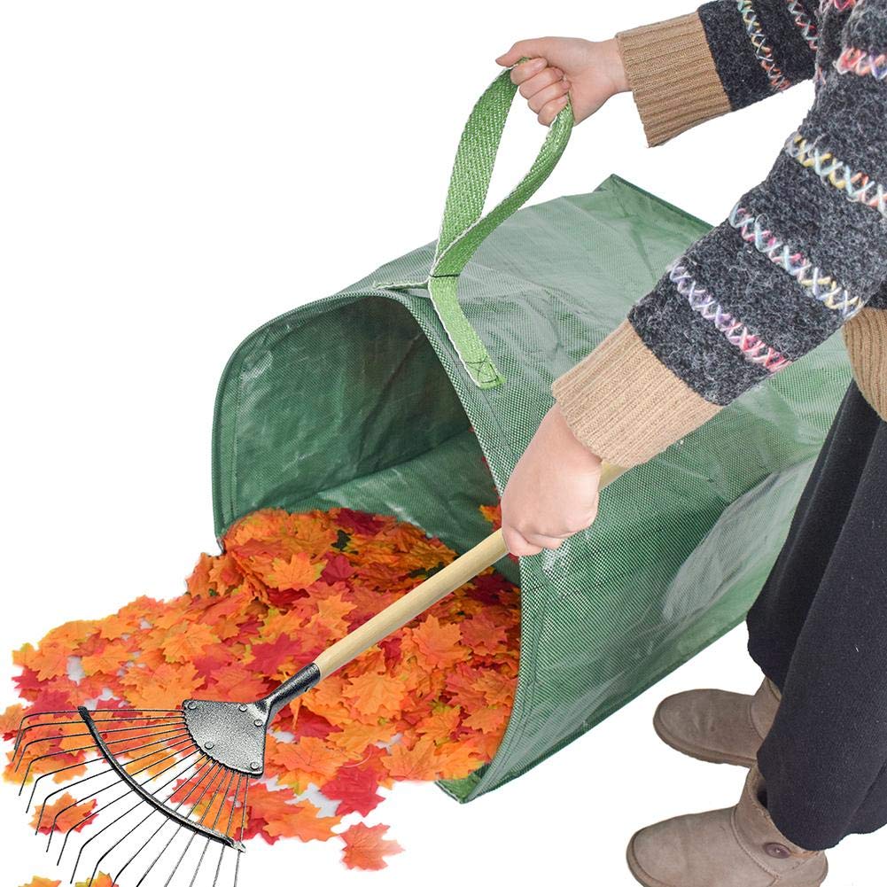 IMSHI Large Yard DustpanType Garden Bag for Collecting Leaves