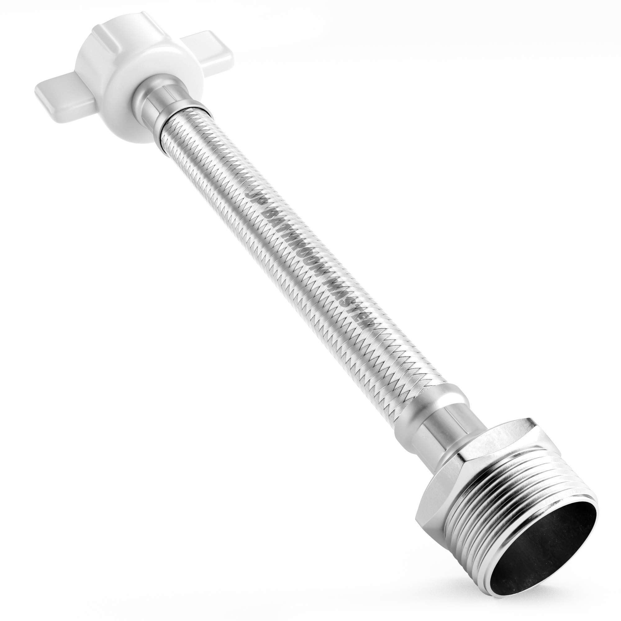 Toilet Hose Extension 6” for TOTO | 7/8 Male To 7/8 Female Stainless Steel Extension For TOTO C110/E200/S300/S400 Washlets Bidet Seat And Handheld Spray | Washlet Extension (6 INCHES)