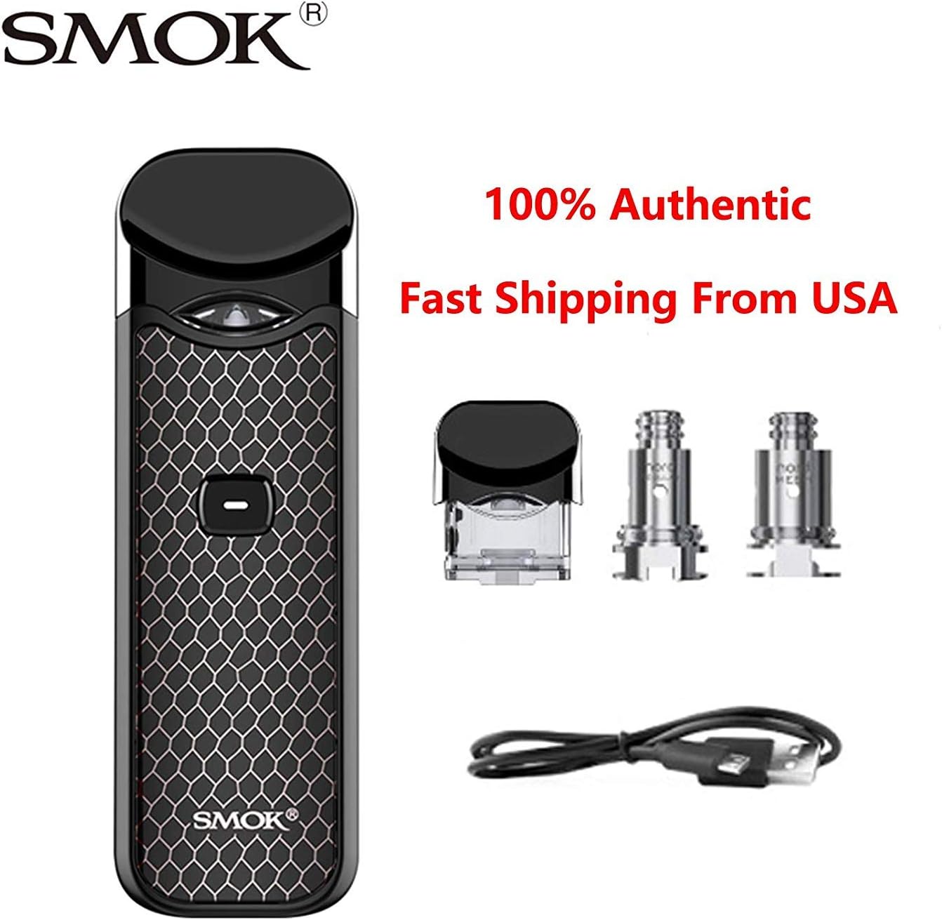Nord Device Refillable Pod Systerm Kit (Black)