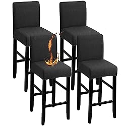 YISUN Waterproof Bar Stool Covers, Stretch Pub