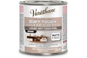 Premium Wood Finish for Interior, Water-Based in Matte Clear, 236 mL, 273902