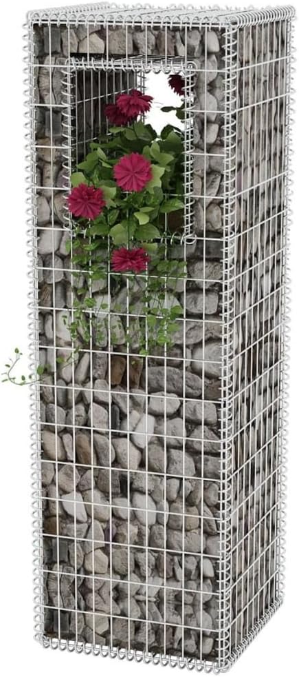 tidyard Gaviones para Piedras con Soldadura,Jardinera de Gaviones ...
