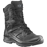 HAIX Black Eagle Tactical 2.0 GTX High Side Zip - Waterproof Work Boots, With Anti-Slip Sole, Shock Absorbing Technology, And Lightweight Design, Great Boots For Police Men