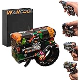 Wancool Christmas Fidget Toys - Soft Squishy Silicone Relaxation Stick with Random Festive Designs Portable & Durable Stress Relief Toy for Adults and Boys Rubber Black