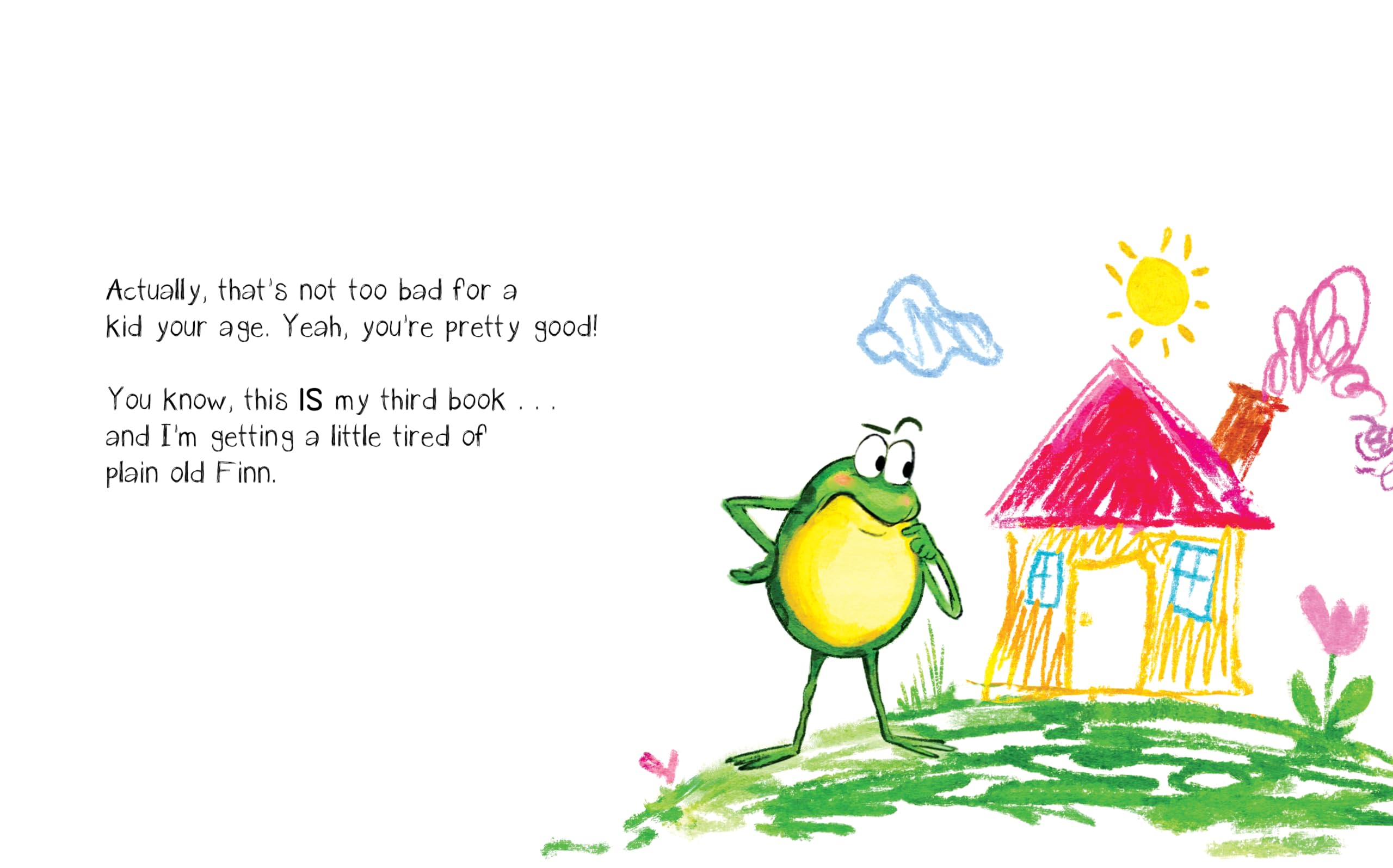 This Book Is A Mistake!: A Funny And Interactive Story For Kids (Finn the Frog Collection)