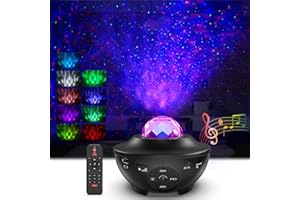 Galaxy Projector Light,GoLine Star Projector for Bedroom, Christmas Birthday Gifts for Men Women Teen Girls Boys, Nebula Projector Night Light with Bluetooth Speaker for Party Room Decoration.