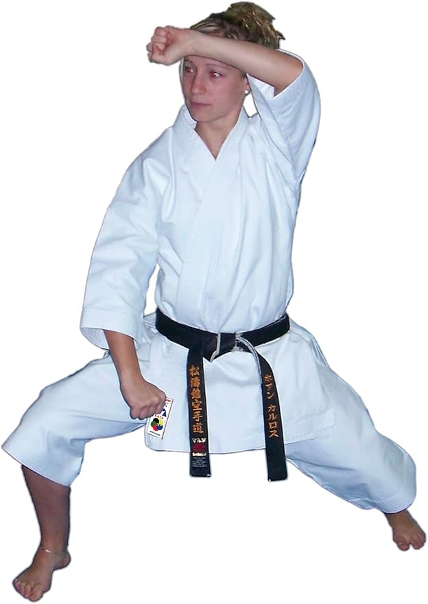 Kamikaze KATAWKF Karate Gi Uniform White 100 Cotton (4.5/175 cm