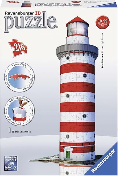 ravensburger 3d puzzle lighthouse night edition