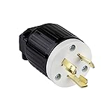 ENERLITES NEMA L6-20P Locking Plug Connector for