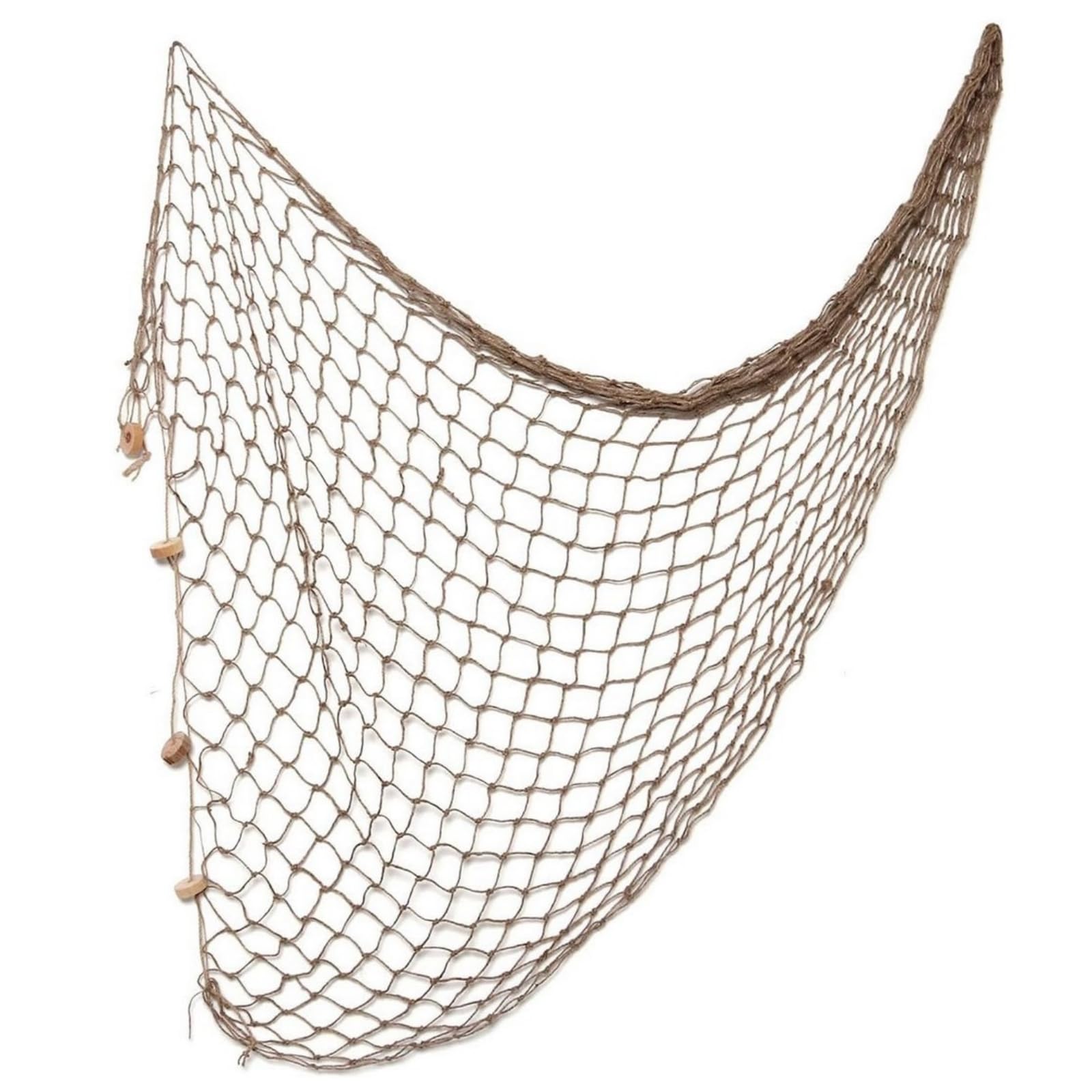 Photo 1 of WINOMO Decorative Fishing Net Decor Natural Fish Net Party Decoration Fish Net Decoration for Wall Home Decoration Photographing Accessory, 80x40 inch