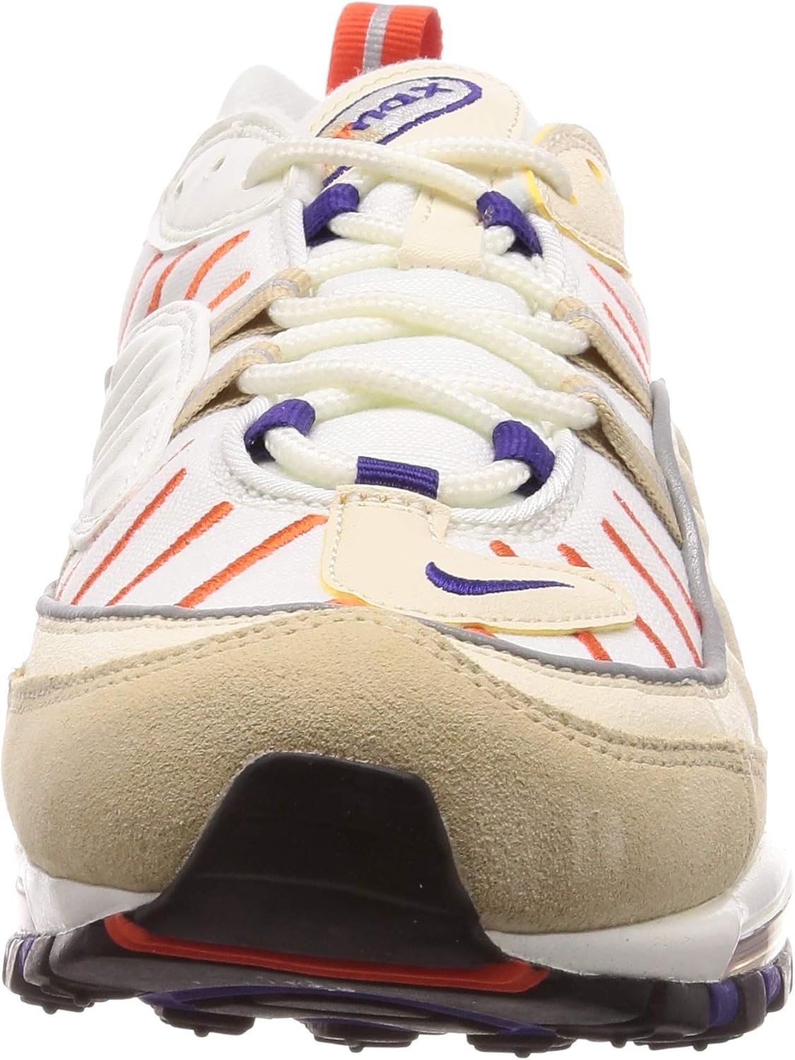 Nike Scarpe Da Uomo Sneakers Air Max 98 In Tessuto Beige 108 Amazon It Scarpe E Borse