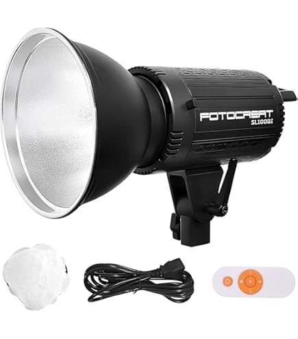 IFOOTAGE SL1 60DN LED Video Light - 70W Bowens Mount With App Control For Professional Shooting