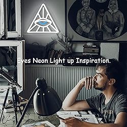 Eyes Neon Signs,LED Eye of Providence Neon Light