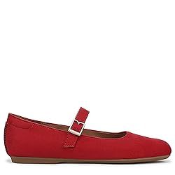 Dr. Scholl's Women's Wexley Mary Jane Flat, Scarlet