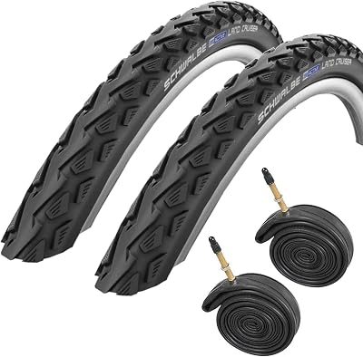 Schwalbe Land Cruiser 700 x 40c Tyres with Presta Tubes Pair