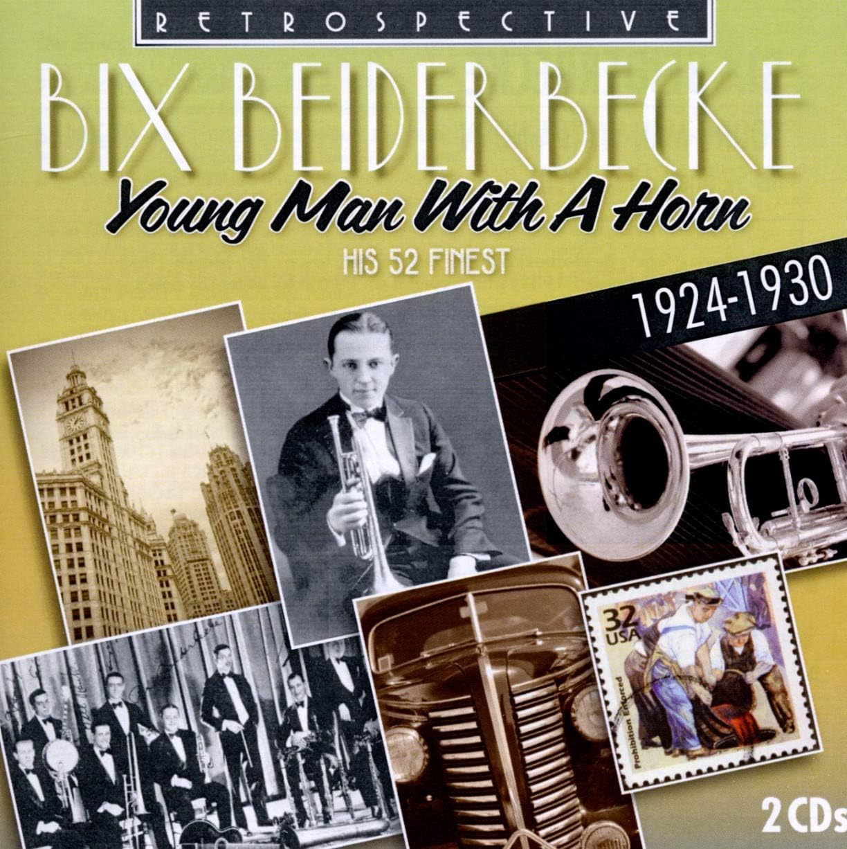 Bix Beiderbecke - His 52 Finest, multi-coloured