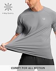 Men's Workout Athletic T-Shirts Moisture Wicking