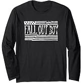 Fall Out Boy - Split Flag Long Sleeve T-Shirt