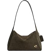 COACH Women's Suede Lola Shoulder Bag