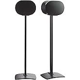 Sanus Wireless Speaker Stands for Sonos ERA 300™ (Black) - Pair, Perfect Stand Setup for Easy and Secure Mounting of New Sono