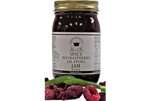 Spicy Red Raspberry Jalapeno Jam, 18 oz