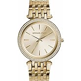 Michael Kors Darci Women's Watch, Stainless Steel and Pavé Crystal Watch for Women