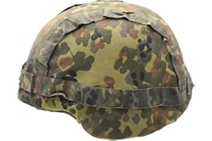 BSR MILITARIA German Military Flecktarn Helmet Cover Bundeswehr Tropical Reserve Camouflage Woodland