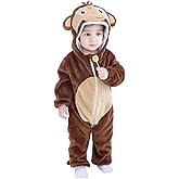 Seeing Red Little Monkey Costume