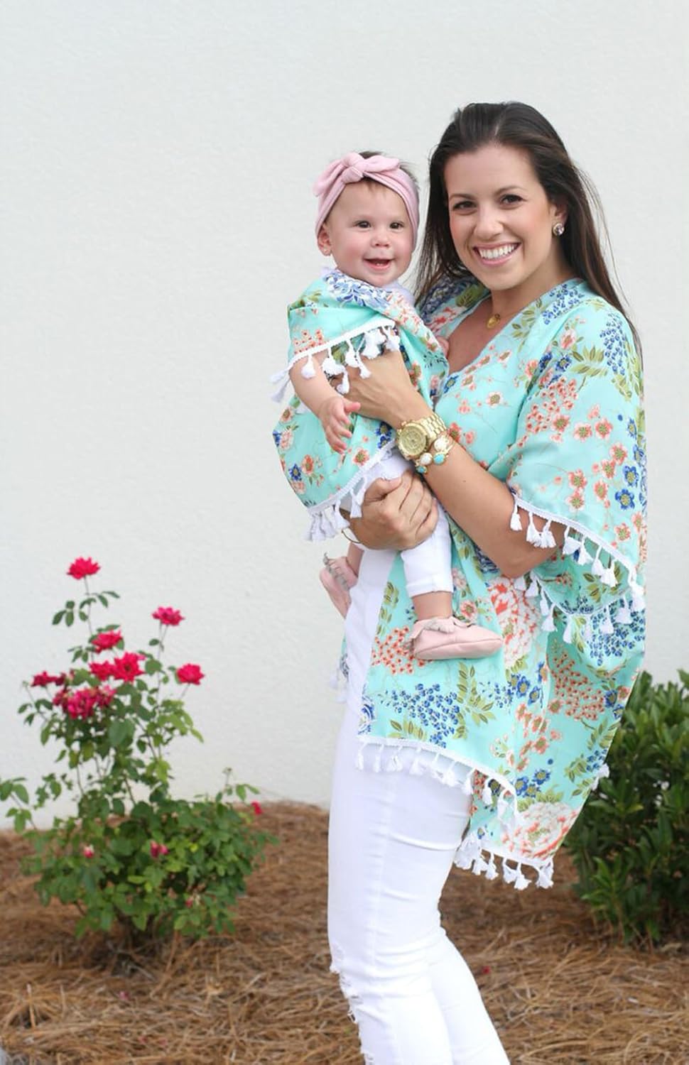 mother daughter matching beach cover ups