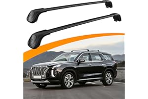 Snailfly Heavy Duty 260 LBS Load Crossbars Fit for 2019-2025 Hyundai Palisade Roof Rack Cross Bars Lockable Cargo Accessories