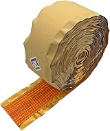 CCA Carpet Heat Seam Joining Tape Gold Foil Backed 20mtr 100mm Adhesive Hot Melt view 3
