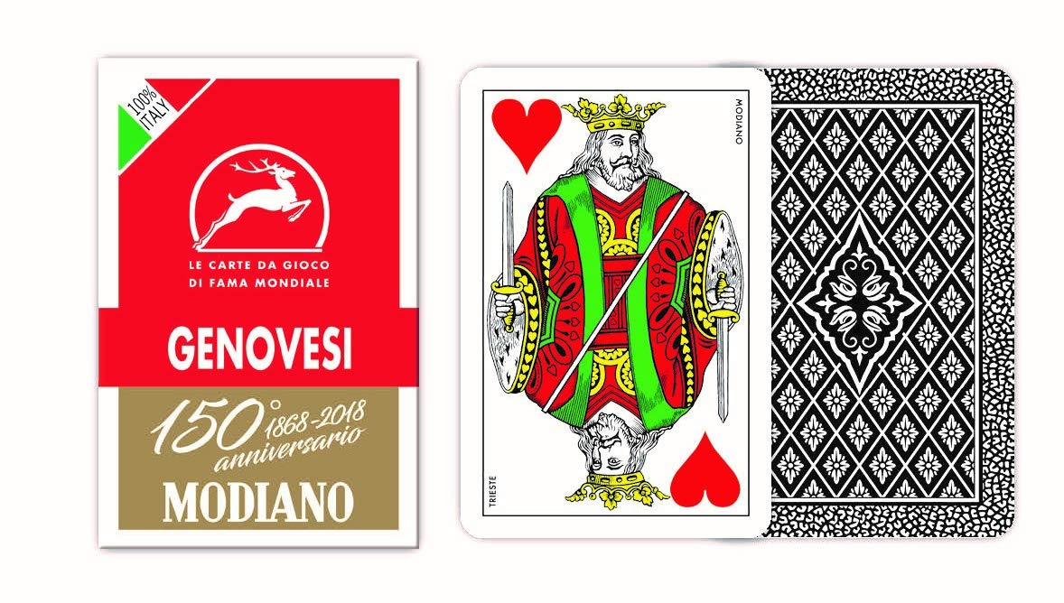 Modiano Genovesi regional playing cards