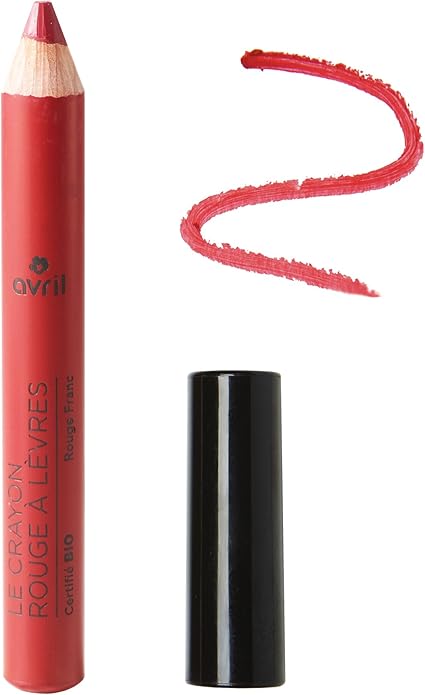 Avril Crayon Rouge à Lèvres Certifié Bio Rouge Franc 2 G